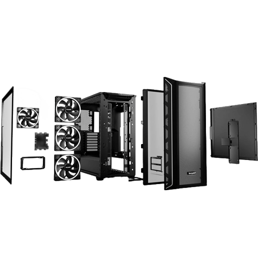 Be Quiet! Shadow Base 800 FX Mid Tower Gaming Case - Black 